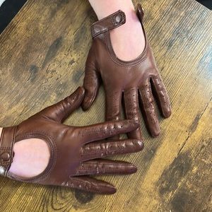 Hestra W’s luxury hairsheep leather driving gloves size 7.5 (sm/med) hand sewn